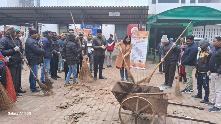 Raibareli-सीडीओ के नेतृत्व में चलाया गया सफाई अभियान 