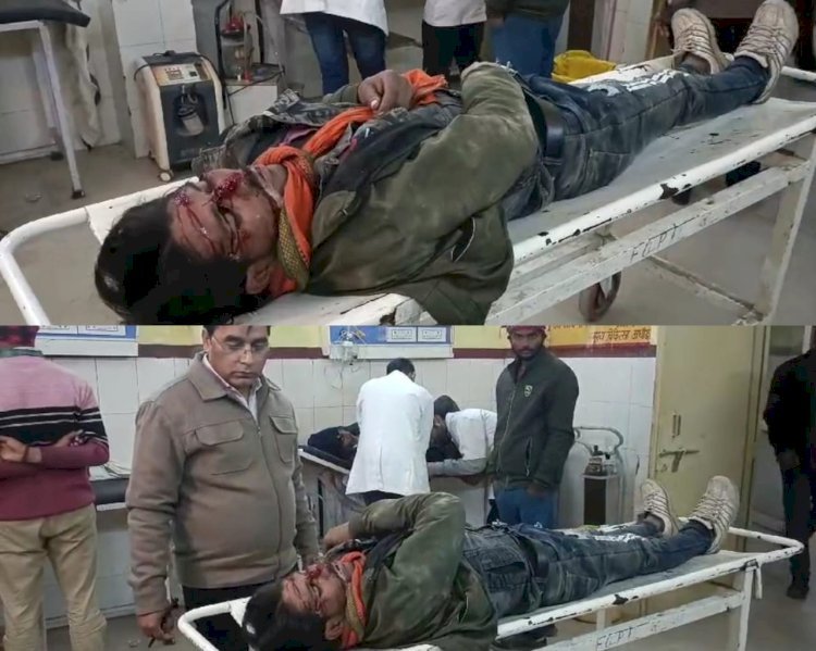 Raibareli-अज्ञात वाहन की टक्कर से अज्ञात युवा गंभीर रूप से घायल हालत नाजुक