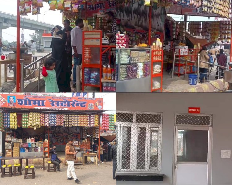 Raibareli-दिव्यांगजनो को चढ़ने के लिए बने रैंप पर खोल दी गई बस स्टॉप की कैंटीन 