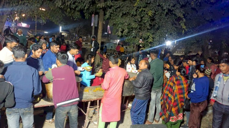 Raibareli-विशाल भण्डारे का हुआ आयोजन