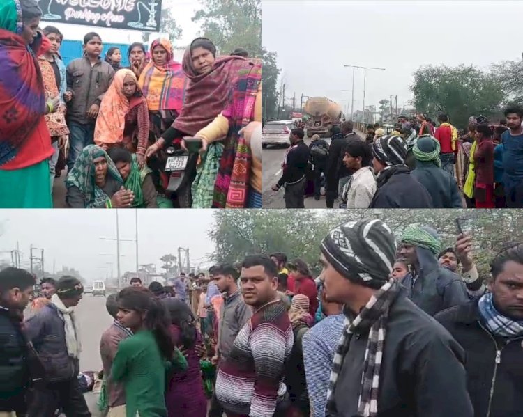 Raibareli-अज्ञात वाहन की चपेट में आने से  रेलकर्मी की मौत 