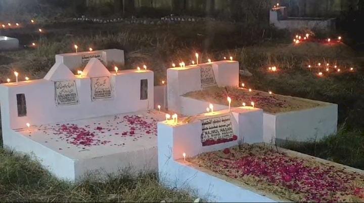 रायबरेली-अकीदत के साथ मना शब-ए-बारात का त्योहार,,