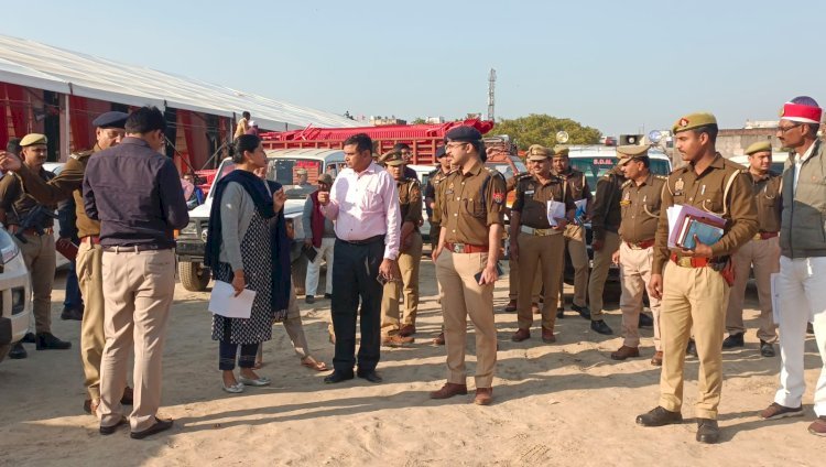 Raibareli-डीएम ने केंद्रीय मंत्री के आगमन की तैयारियों की समीक्षा
