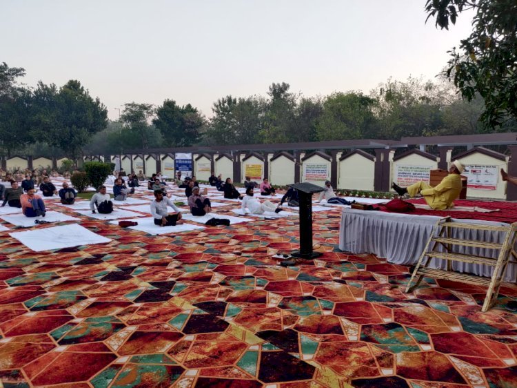 Raibareli-एनटीपीसी में साप्ताहिक योग शिविर का हुआ शुभारंभ