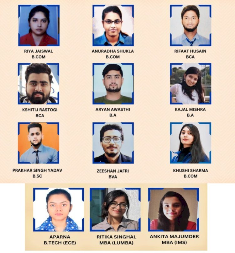 Lucknow University के 12 छात्रों का बेवन सॉल्यूशन एवं HCL कंपनी में हुआ प्लेसमेंट, अधिकतम पैकेज 3 लाख