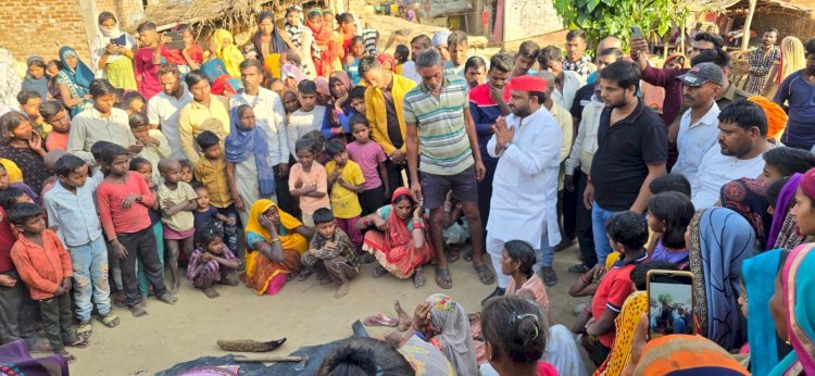 Raibareli-छप्पर के नीचे सो रहे दो मासूम बच्चे आग में झुलसे एक मासूम बच्चे की हुई दर्दनाक मौत वहीं दूसरा गंभीर रूप से घायल