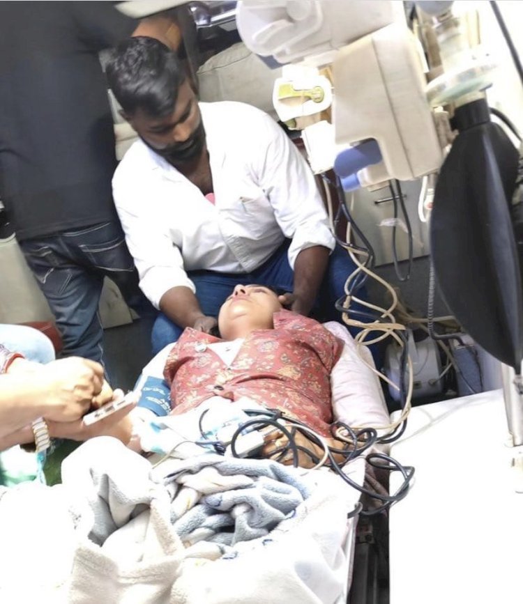 सपा प्रत्याशी काजल निषाद को आया हार्ट अटैक, चुनाव प्रचार में ही तबीयत बिगड़ी, बेहोश हुईं