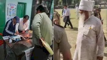 मतदाता द्वारा ईवीएम मशीन तोड़ने की घटना आई सामने