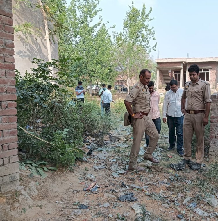 बड़ी खबर-महिला का जलता हुआ मिला शव