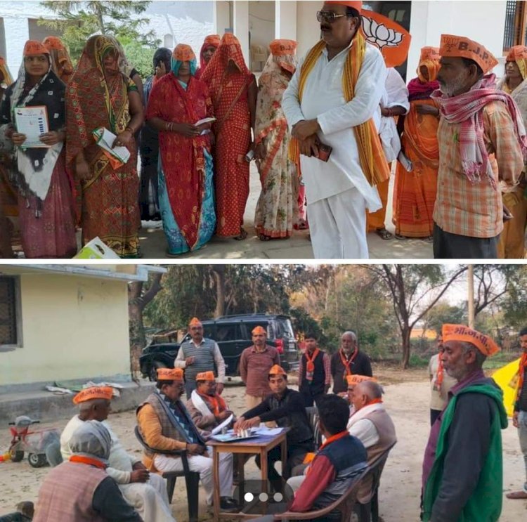 रायबरेली- जितेन्द्र सिंह ( साधु भय्या)ने मतदान से पहले बूथ प्रबंधन पर किया मंथन,,,, 