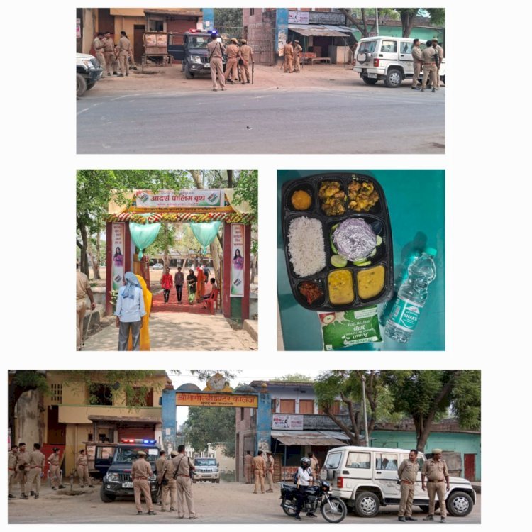 Raibareli-सुबह से ही मतदाताओं  में मतदान को लेकर दिखा उत्साह