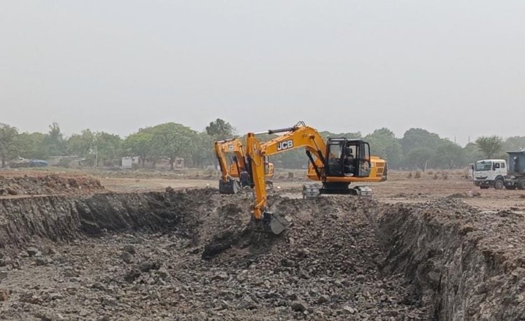 रायबरेली-नियम कानून ठेंगे पर , अधिकारी नतमस्तक , कौन रोकेगा गंगा एक्सप्रेस वे का अवैध खनन ?