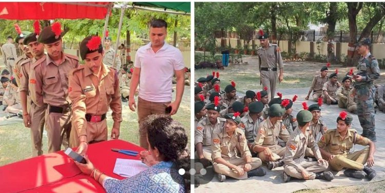 रायबरेली-संयुक्त वार्षिक प्रशिक्षण शिविर में एनसीसी कैडेट्स ने सीखे गुर,,, 