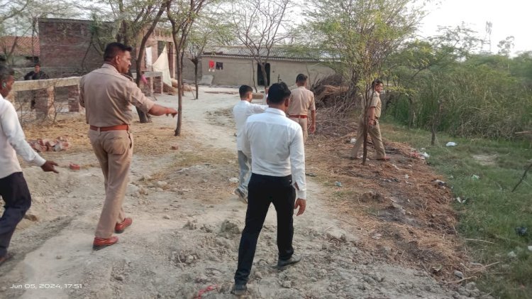 रायबरेली-बेटे ने मां को काटकर शव पेट्रोल से जलाया 