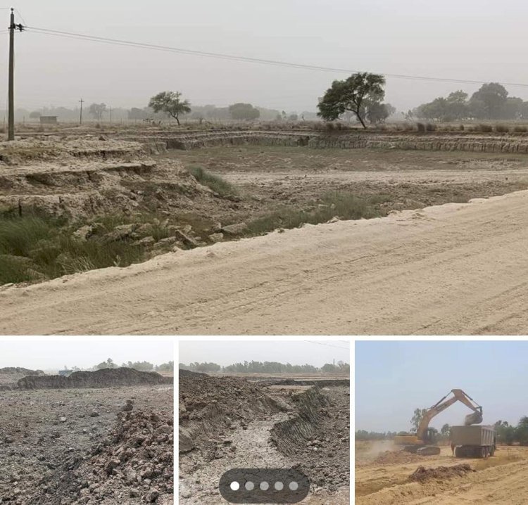 रायबरेली-आईटीडी और कालूवाला  के अवैध मिट्टी खनन से बढ़ा मानव जीवन को खतरा , हादसों के लिए तैयार कर दी जमीन