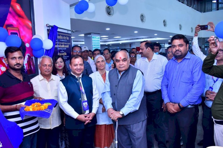 Raibareli-स्टेट बैंक दिवस के उपलक्ष्य में भारतीय स्टेट बैंक ने अपनी सेवाओं का एम्स में किया विस्तार