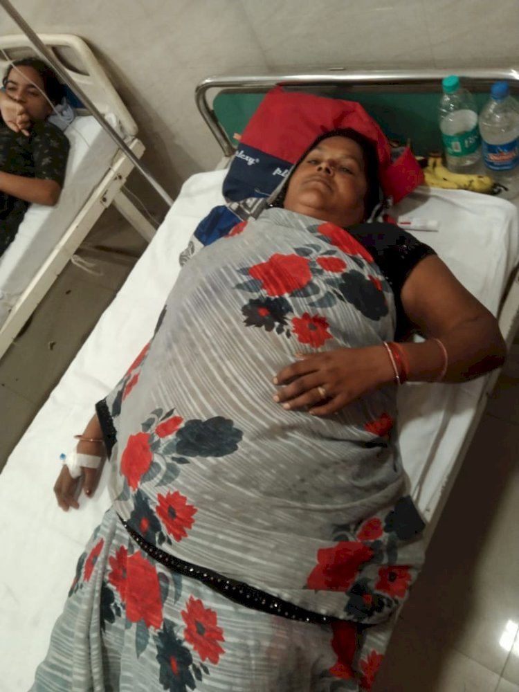 हाथरस हादसे में रायबरेली की एक महिला गंभीर रूप से हुई  घायल