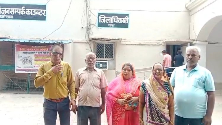 Raibareli-पट्टीदारों पर जमीन हड़पने का लगा आरोप