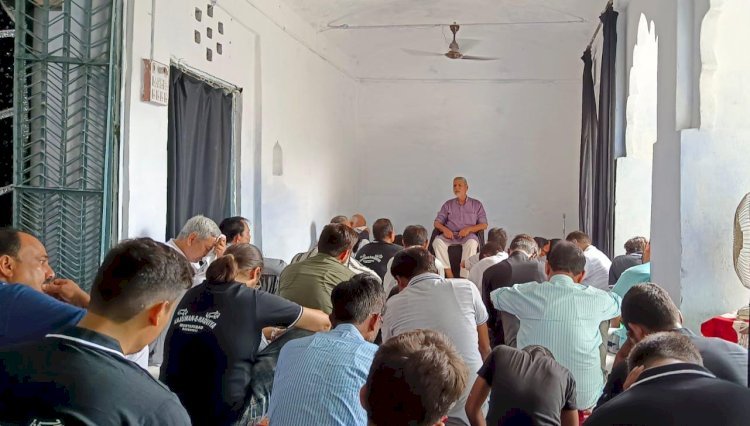 रायबरेली-बड़ा इमामबाड़ा में गूंजी या हुसैन की सदाएं , हसनैन मुस्फाबादी ने तकरीर में बताया करबला का वाक्या 