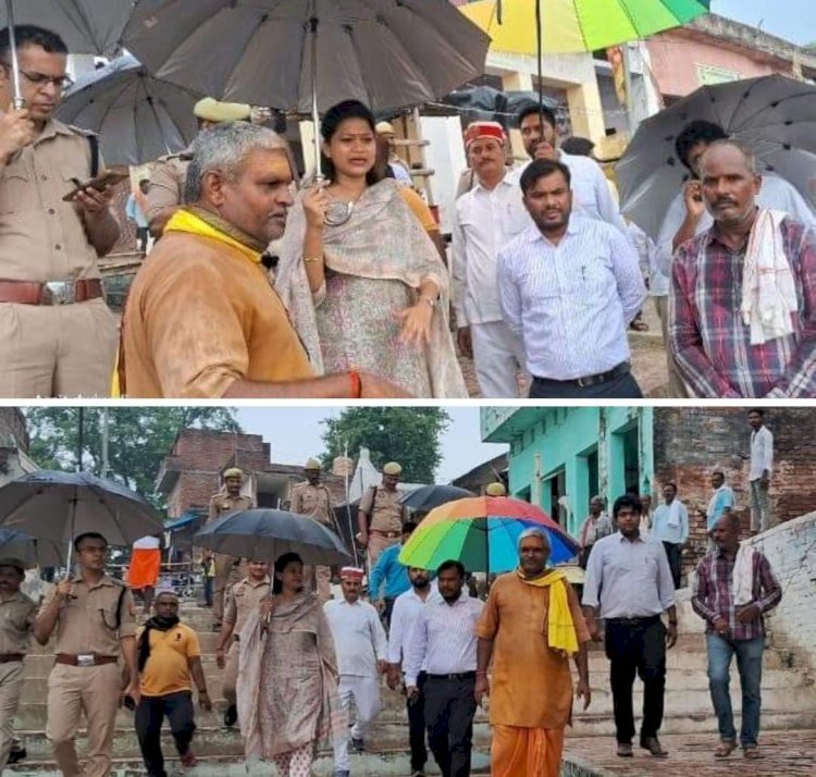 रायबरेली-नहीं बना गोकना घाट , गोलाघाट से कांवडियां लेंगे जल , डीएम ने लिया जायजा 