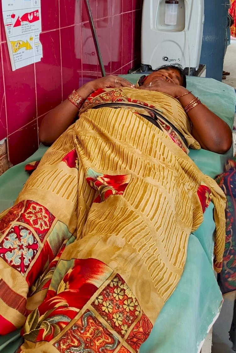 रायबरेली-महिला मनरेगा श्रमिक को जहरीले जंतु ने काटा , जिला अस्पताल रेफर 