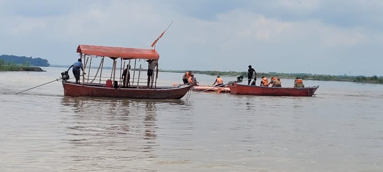 रायबरेली-बाढ़ आपदा से निपटने के लिए दिया गया प्रशिक्षण