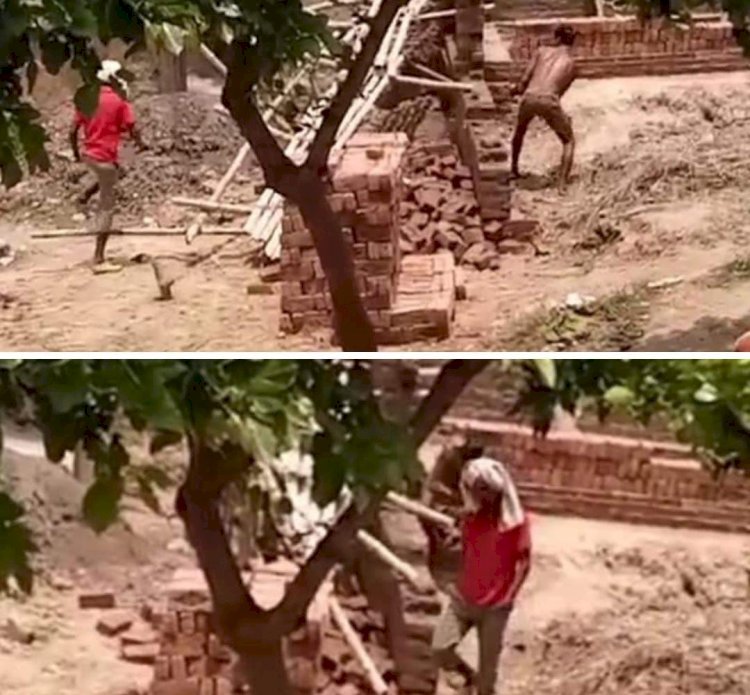 रायबरेली-बेवा महिला की दीवार को दबंगों ने दिन दहाड़े जबरन गिराया विरोध करने पर बेवा माँ बेटी को पीटा