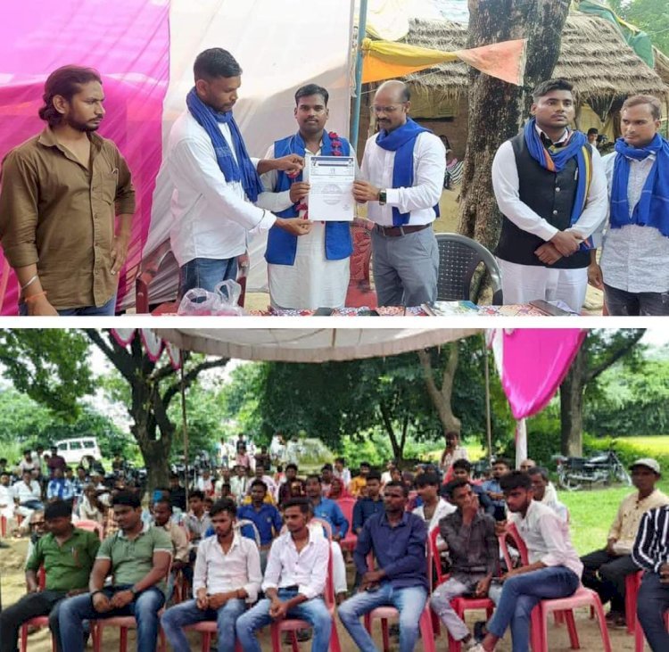 रायबरेली-ऊंचाहार के कैथवल गांव में भीम आर्मी ने दिखाई ताकत , विधान सभा अध्यक्ष बने ललित अंबेडकर