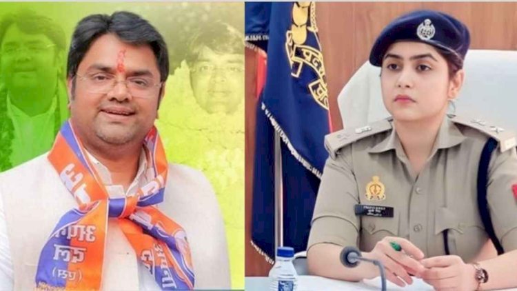 अनुप्रिया पटेल की पार्टी के विधायक ने शुरू किया अनिश्चितकालीन धरना, इस मामले में चाहते हैं महिला SP का ट्रांसफर