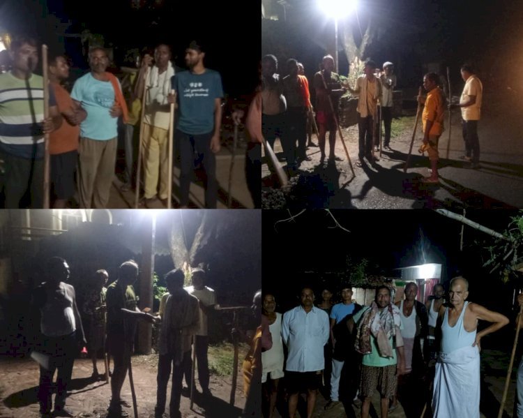 Raibareli-चोरियों की भरमार से परेशान नागरिक रातों में पहरा देने को मजबूर