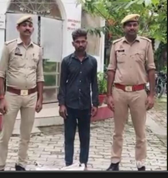 रायबरेली-NTPC में लोहा चोरी करते पकड़ा गया चोर,भेजा जेल 