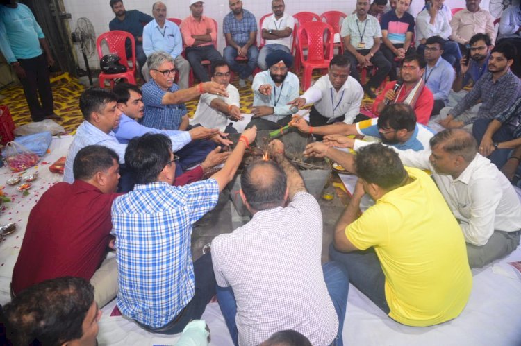 Raibareli-एनटीपीसी ऊंचाहार में भगवान विश्वकर्मा की जयंती धूमधाम से मनी