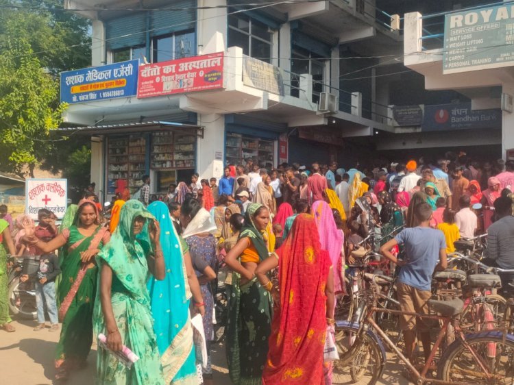 Raibareli-आधार कार्ड बनवाने के लिए कई महीने लगाने पड़ते हैं चक्कर 