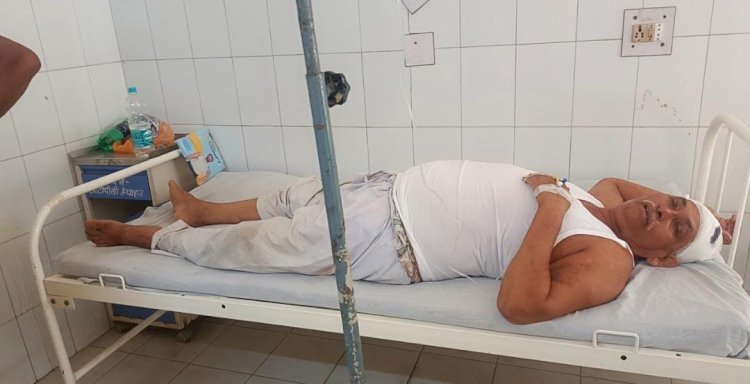 रायबरेली-जमीनी विवाद में वृद्ध पर कुल्हाड़ी से हमला , पुत्र को भी पीटा 