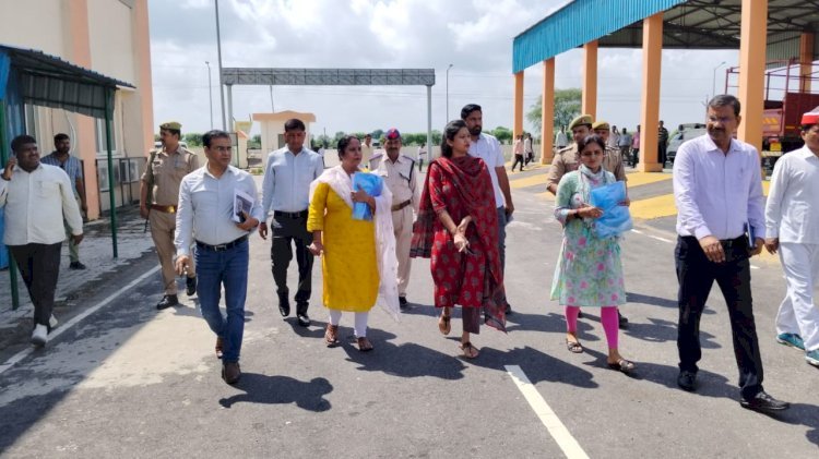 Raibareli-डीएम ने आईडीटीआर का किया निरीक्षण,व्यवस्थाओ को दुरूस्त रखने के दिये निर्देश