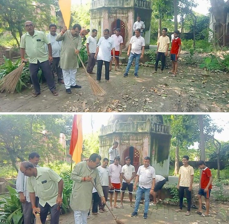 रायबरेली-गांधी जयंती के अवसर पर चलाया गया सफाई स्वच्छता अभियान