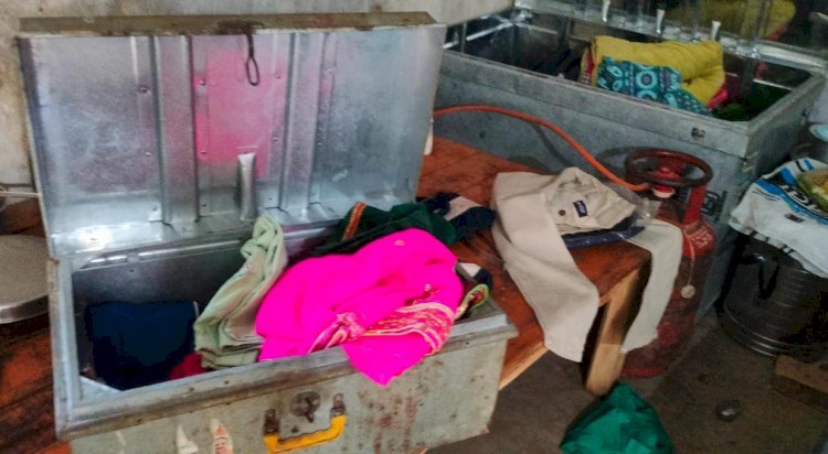 Raibareli-नहीं थम रहा चोरो का आतंक फिर बनाया एक घर को निशाना* 