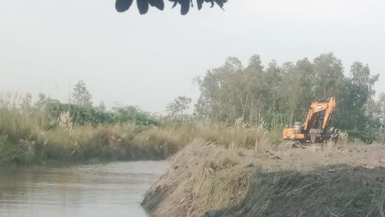 रायबरेली-एनटीपीसी माइनर की सफाई में नियम ताक पर , गुणवत्ता पर भी सवाल 