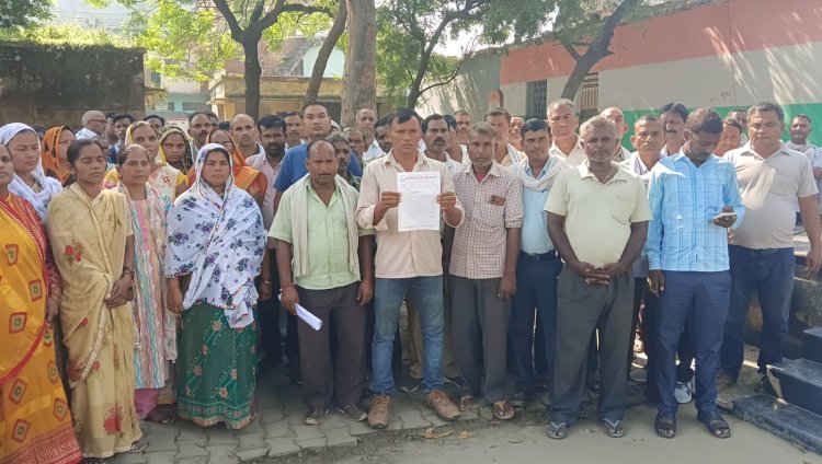 Raibareli-छुट्टी ना मिलने से गई सफाई कर्मी की जान-आरोप