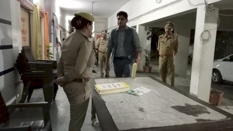 Raibareli-एसपी यशवीर सिंह ने देर रात थाने का किया निरीक्षण