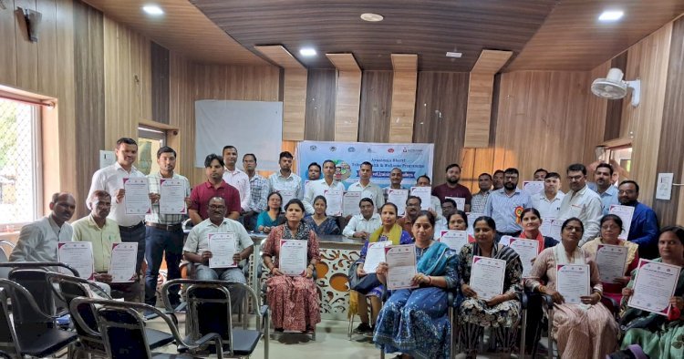 Raibareli-राष्ट्रीय किशोर स्वास्थ्य कार्यक्रम के तहत प्रशिक्षण सम्पन्न