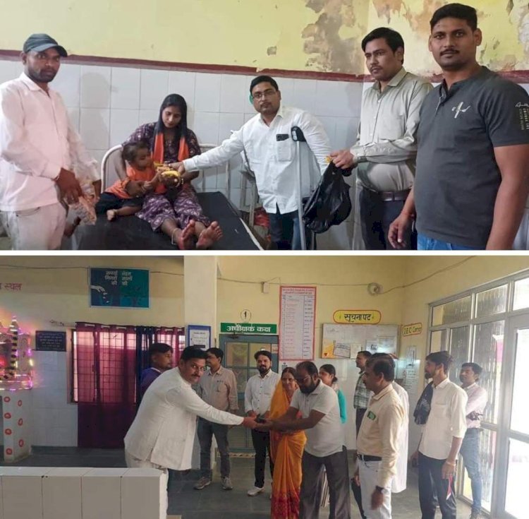 रायबरेली-प्रदेश कांग्रेस सचिव के जन्मदिन पर मरीजों में वितरित किए गए फल,,,, 