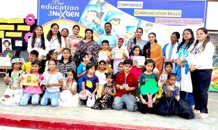 रायबरेली में बाल दिवस पर राइज़िंग चाइल्ड स्कूल में विविध प्रतियोगितायें संपन्न