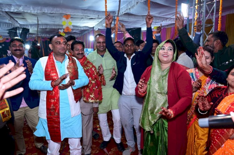 रायबरेली में नर्मदेश्वर बाबा जागरण कमेटी के तत्वावधान में 9वां विशाल जागरण का किया गया आयोजन