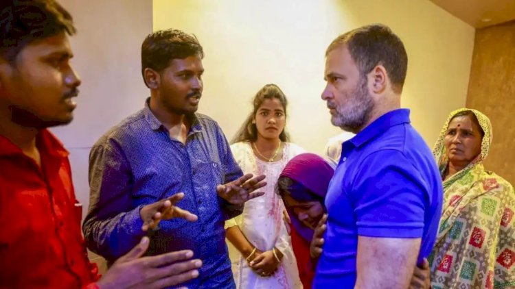 संविधान की रक्षा कर रहा था, इसलिए हुई सूर्यवंशी की हत्या', महाराष्ट्र सरकार पर भड़के राहुल गांधी