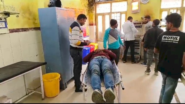 रायबरेली-एक दर्जन से अधिक लोगो ने दो भाइयों के साथ की मारपीट