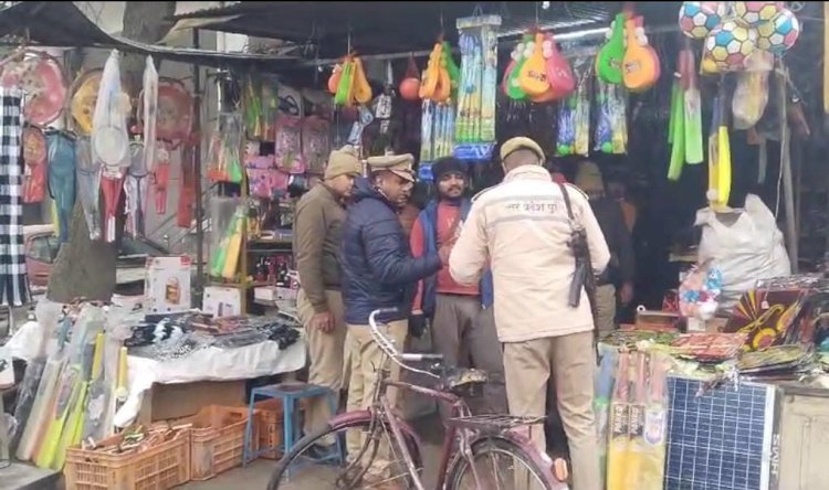 रायबरेली-चाइनीज मांझे से सिपाही की मौत के बाद सक्रिय हुआ प्रशासन , दुकानों की हुई चेकिंग