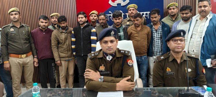 रायबरेली-गैंग बनाकर गाड़ी बुकिंग के नाम पर आरोपी करते हैं लूटपाट,एसओजी व हरचंदपुर पुलिस ने की गिरफ्तारी