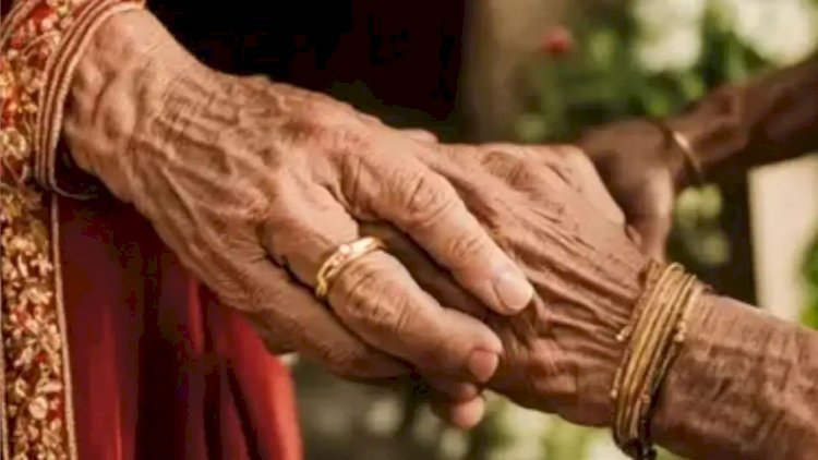 रिटायरमेंट के दिन बुजुर्ग कपल की शादी! दूल्हा दुल्हन की तरह सजे, वरमाला भी पहनाई. नहीं देखी होगी ये अनोखी फेयरवेल