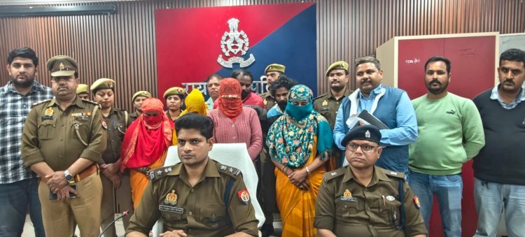 रायबरेली में SOG व पुलिस टीम ने 6 अभियुक्तो को किया गिरफ्तार